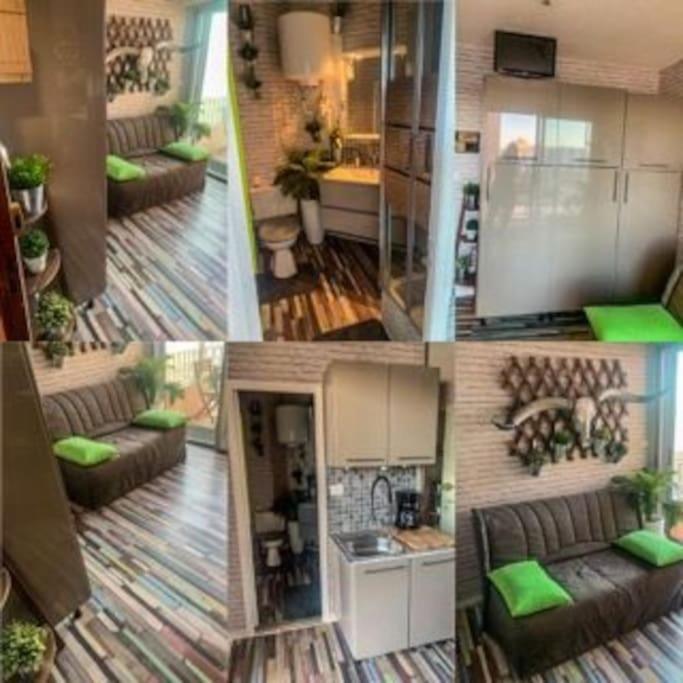 Studio Bord De Mer Plage Barcares Pyrenees O Le Barcarès Kültér fotó